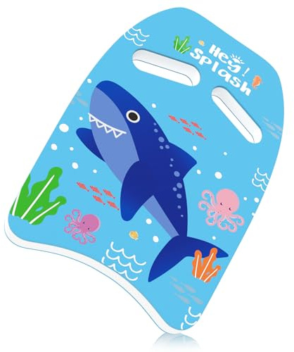 HeySplash Schwimmbrett für Kinder Erwachsene, Schwimmhilfe Schwimmen Kickboard mit Griffen, Schwimmbretter Schwimmnudel Kinder ab 3-6 Schwimmboard Schwimmtraining Schwimmen Lernen Schwimmstils