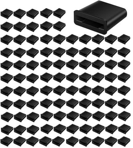 Tubo antigoccia, estremità pieghevole, accessorio per di gocciolamento, resistente alle intemperie, ermetico, 16 mm, tappo terminale, 100 pezzi, per vigneto, frutteto, giardino, prato