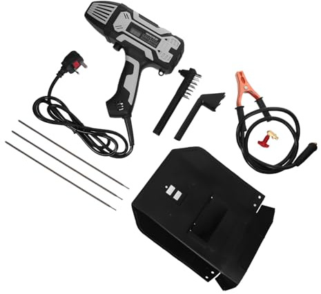 SOPOTUTU Portable Handheld Welding Machine with Overheat Protection Adjustable Electric Welder for Low- Stainless Steel and Iron Lightweight DIY Repair Tool Set with Protective Mask