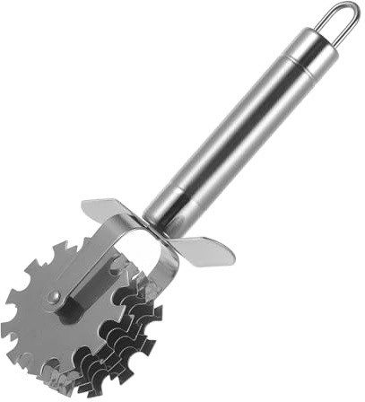 MOLUCKFU Rindfleischzartmacher Edelstahl mit Fünf Rollen, Küchenklopfer | Fleisch Zart Machen, Fleischklopfer Profi Ausführung, Tenderizer für Steak Rindfleisch
