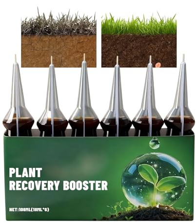Bastoncini Di Fertilizzante Liquido - Fertilizzante Istantaneo Per Interno E Esterno Con Alimentazione Continua 6 Pezzi - Booster Per La Fioritura Delle Piante Con Nutrienti,Per Fiori Esterni Prato Gi