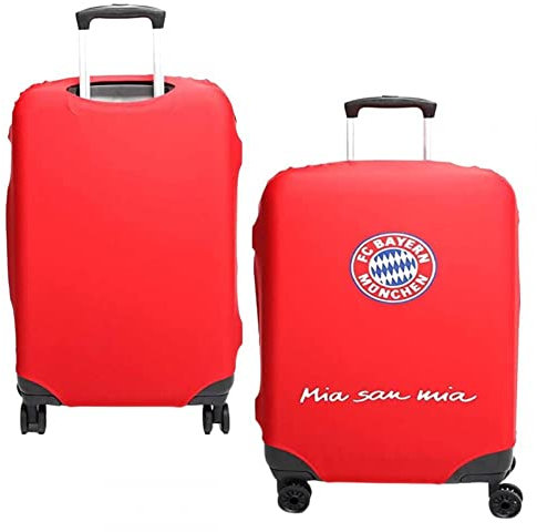 MarkenMerch Kofferhülle FC Bayern München Koffer, 68 cm, Rot Mit Logo