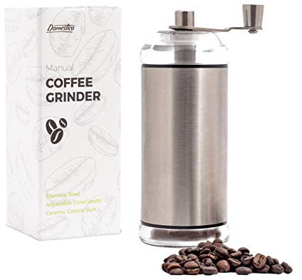 DOMESTICO Molinillo de Café manuale, Quemador de cerámica