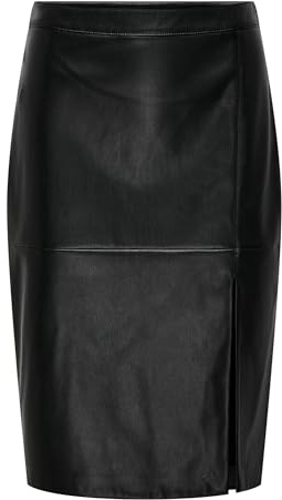 ONLY Falda lápiz para Mujer Falda Midi Festiva con Aberturas Laterales.