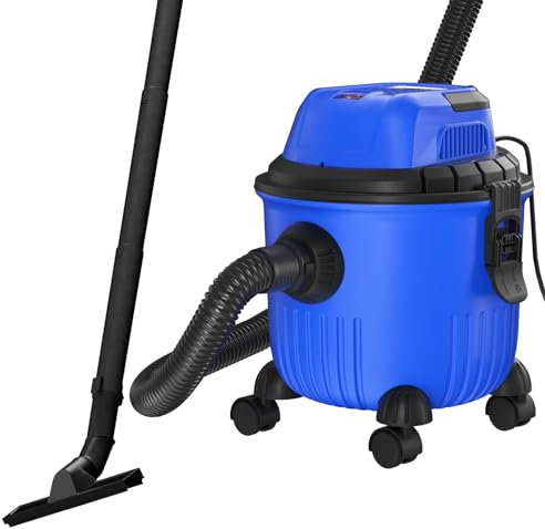 Aspirateur De Fenêtre 800W Hoover 240V Puissant Aspirateur Suceur d'eau avec Récipient De Collecte De Poussière en Plastique Durable, Tuyau Flexible De 1,5M, Câble De 2M