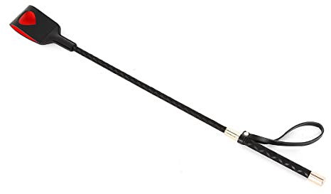 chenyesun Fouet équitation Cravache 60 cm,Fouet en Cuir PU Fouet Cravache d'équitation Flogger Cravache d'équitation pour Sports de Plein air et équitation