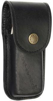 Leatherman Heritage Funda de Cuero - Funda para Modelo Micra, Negra, Mediana