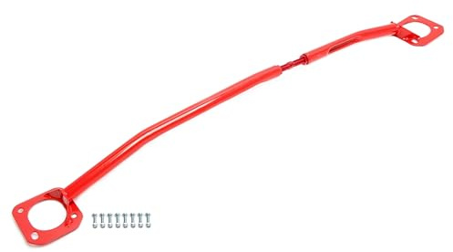 TA Technix Domstrebe verstellbar aus Stahl für die Vorderachse in der Farbe rot, eintragungsfrei, Art.-Nr. SDSVO106