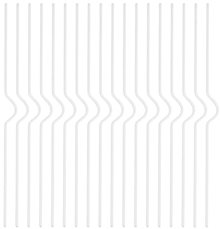 Ciieeo 100 Crochets de Calendrier en Fer Réutilisables 20 Cm Blanc pour Classeurs à Double Spirale, à Suspendre Murale pour Calendriers, Affiches et Banderoles, Accessoires Bureau