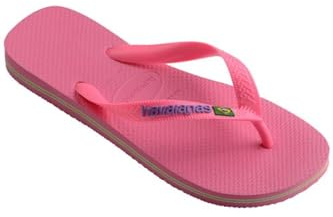 Havaianas - Brasil, Infradito Classiche, Comode E Resistenti, Tributo Alla Coppa Del Mondo Del 1998, Cinturini Con Bandiera Del Brasile, Suola Antiscivolo Con Strisce Del Brasile, Unisex Adulti