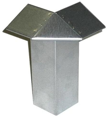 Idées de plaisir en tôle d'angle extérieur 90° galvanisé à chaud pour clôture d'escargot