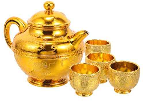 HOLIDYOYO Teekannen Opfertassen Buddha-anbetungsbechern Dekorativen Teetassen Für Haushalt Und Meditation Klassische Tempel-opfertassen