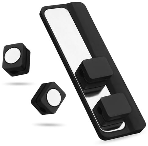 CLISPEED Magnetic Cord Management Clip for Charging Cable Holder Adhesive Cable Clips