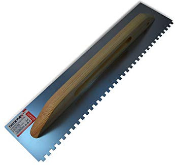 Decorex Rot Holz Zahnkelle 8x8mm - 550x130mm Dachziegel Abzieher Schaufel