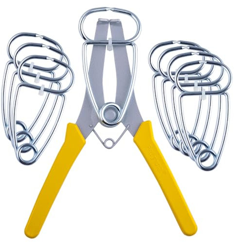 Feiyang Miter Spring Clamps Kit for Woodworking,Picture Frames,Wood Trim,Moldings