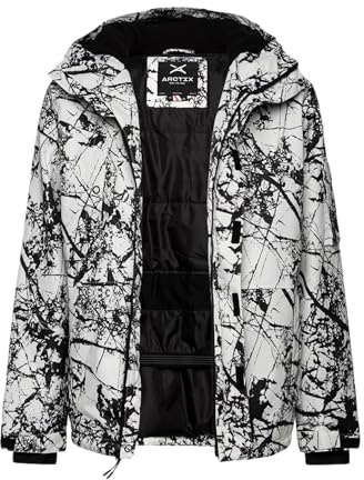 Arctix Men's Icecap Jacket, Cracked Marble White, X-Large