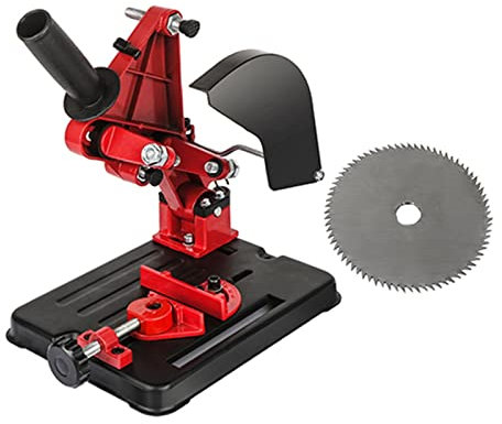 ALMVIS Multifunktionswinkelschleifständer Schneidmaschine Halterung for 100-125 Winkelschleifer Werkzeuge Halter Suppor Bohrmaschine Zubehör Messerschärfset(Set 2)