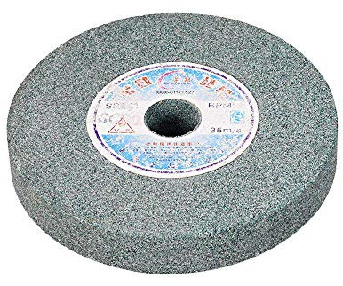 SZTVECFW Mole for rettifica da banco da 4 Pollici e 5 Pollici, Grana 60, Grana 80, Utensili in Ceramica for rettifica Superficiale, Mole for rettifica a Tazza, Accessori(4inch 60 Grits)