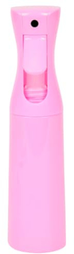 GABANA Vaporisateur Cheveux 300ml, Bouteille Spray Réutilisable, Pulvérisateur Manuel pour Coiffure, Soin du Visage et Plantes, Rose (Rose)