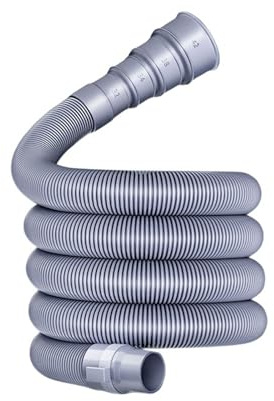 Tuyau de vidange pliable pour caravane avec adaptateur réglable, kit de tuyau d'évacuation pour camping-car, camping-car et remorque, accessoires de caravane (6 m)