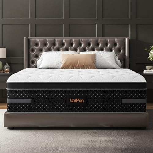 Extra Firm Queen Mattress 12 Inch- Firm Hybrid Mattresses in a Box with Individual Pocket Spring for Motion-Isolation & Pain Relief-Fiberglass Free Bed with 365 Night Trial, CertiPUR-US Certified