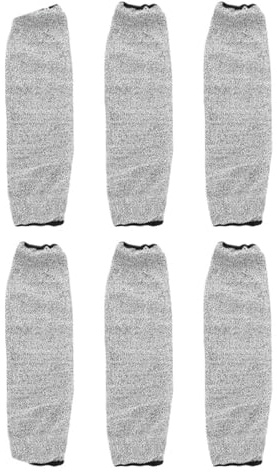 HEALBYBLE 1 Paar schnitt- und feuerfeste Armstulpen, Unterarmschutz for dünne Haut bei Prellungen,Langlebiger(40cm)