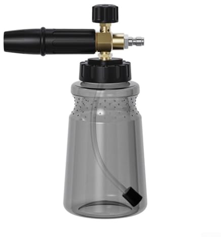 Startbuymore Spray de espuma para limpieza de coche con botella de boca ancha y núcleo resistente para espuma gruesa y fácil rellenado