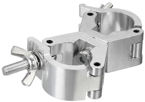 Lichtband-Drehkupplungsklemmen, Aluminium-Legierung, Rohrklemme, Schnellspanner, zweistufiger beweglicher Scheinwerferanschluss für 28 mm-35 mm dicke Rohre