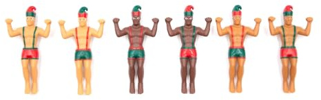Inevitable Party Elf Buddies - Christmas Drink Markers