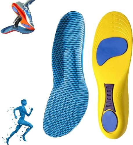Comfy Sole Insoles for Bunions - Orthopaedic Insoles for Men & Women (6-7/9.84, Yellow)