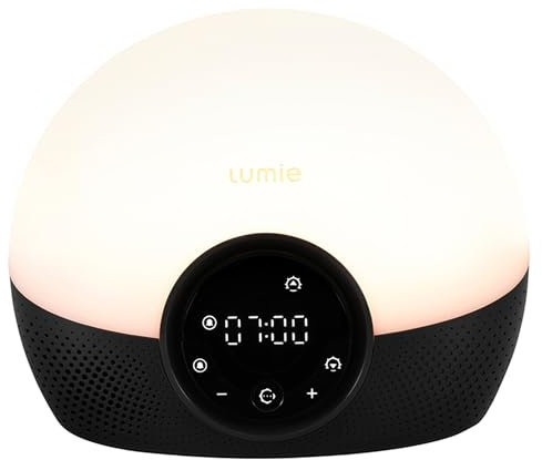 Lumie Bodyclock Glow 150 - Lichtwecker mit 10 Klängen und Einschlafsonnenuntergang