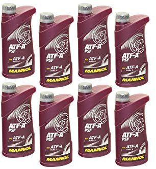 Hydraulikflüssigkeit Servoöl Getriebeöl MANNOL ATF-A PSF 8 Liter
