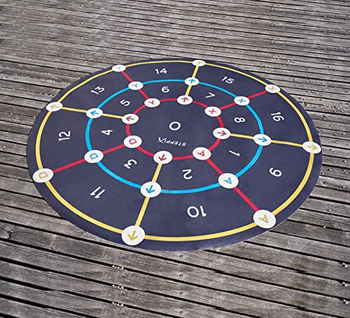 Steppix CORE + Tasche – Tanzmatte zum Erlernen von Breakdance, Gutes Geschenk für Tanzanfänger, 180 x 180 cm