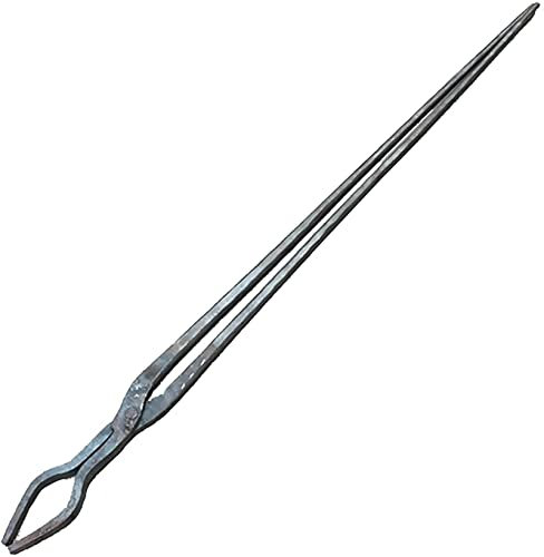 Tenazas de herrero,Tenaza de forja Ponga de herrero Honghmith's Tong Round Blacksmith Tonks Anvil Vise Forge 4pcs 75/80/1.1 Tong de herrero de 5 cm for ingeniero herrero Forge, A1.15m
