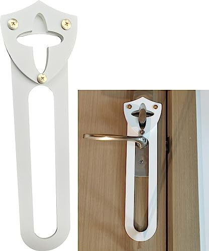 Portable Door Lock for Travel Door Lock College Dorm Lock Hotel Room Security Devices Apartment Jammer Additional Safety for Traveling Home College (01)