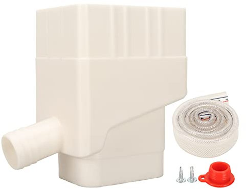 de Recolección de Agua de Lluvia, Kit de Desviador de Barril de Lluvia para Desviar Agua Colección de Lluvia Barril Conector Desviador de Agua con Manguera de 40 Pulgadas