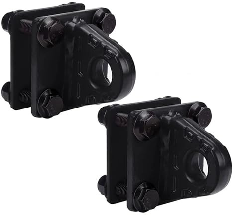 JBJXFAMAY Trailer Towing Hook Bumper Trailer Hitch Shackle Bracket Trailer Coupler 3/4-inch For Off-road Vehicle Tow Bar(Black)
