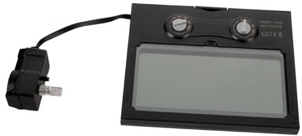 LOPUNER Maschera Saldatore con Fotocromatica Automatica e Pannello Solare Sostituzione per Caschi da Saldatura Protezione Ottimale e Visibilità Migliorata