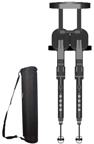 Wearable Seat Lightweight 3 Gear Adjustable Outdoor Invisible Fishing Stool
