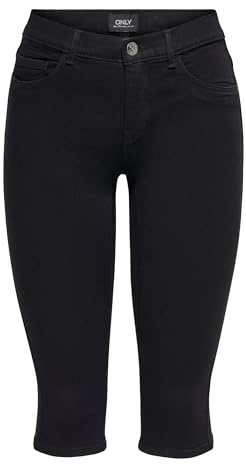 ONLY Female Jeans-Shorts ONLRAIN Mittlere Taille Skinny Fit Jeans-Shorts