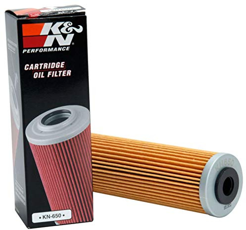 K&N Filters Ölfilter Motorölfilter Filtereinsatz KN-650 Kompatibel mit KTM MOTORCYCLES ADVENTURE DUKE