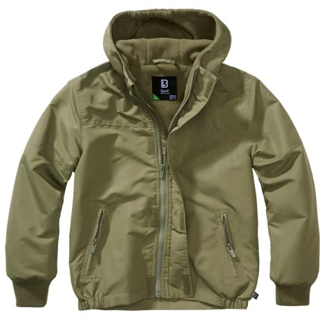 Brandit Kids Windbreaker Frontzip olive Gr. 122-128