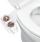 LUXE Bidet NEO 185 Plus – Mechanischer Bidet-WC-Sitzaufsatz der nächsten Generation mit innovativen EZ-Lift-Scharnieren, Doppeldüsen und 360°-Selbstreinigungsmodus (Roségold)