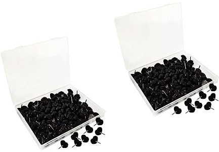 EXCEART 2 Sets Praktische Reißzwecken Kompaktes Push-pin-Set Für Kartenzubehör Hergestellt Aus Hochwertigem Material 200 Stück * 2