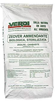 GEOSISM & NATURE – Zeolite per piante di Chabasite e Philipsite, zeolite per agricoltura ideale per ridurre annaffiature, neutralizzare elementi dannosi (2/5 mm, Singolo - 20 KG)