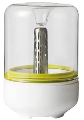 kokdid Germogli di fagiolo portatili Vassoio per piantare Contenitore per piantare Germogliatore di risparmio di spazio Sistemi di germinazione delle piante per uso del controsoffitto Vassoio per