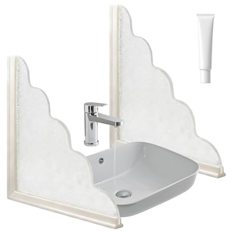 Paraspruzzi per Vasca da Bagno, Adesivo ad Alte Prestazioni, Funzionale, Scudo per Vasca da Bagno, Angolo Lavanderia, casa, Camper, Robusto, Elegante, Moderno, Versatile