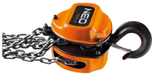 NEO TOOLS NEO Profi 2 t Kettenzug 3 m Seilzug Flaschenzug Hebelzug Hebezug | Kettenflaschenzug