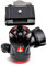 Manfrotto Testa a Sfera Compatta 494, Testa a Sfera Fluida per Treppiede Fotocamera, Stabilizzatore Fotocamera, Accessori Fotografia, per Creazione Contenuti, Fotografia