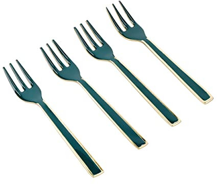 Artesà Set Mini Forchette da Servizio in Acciaio Inox, Inossidabile